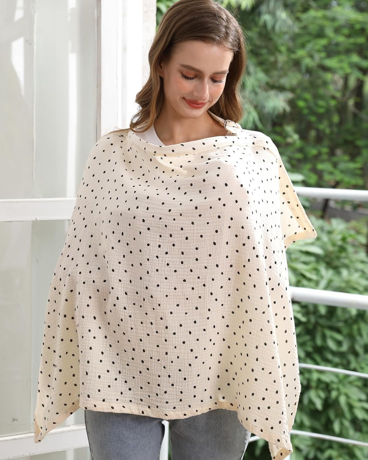 Muslin Nursing Cover for Breastfeeding