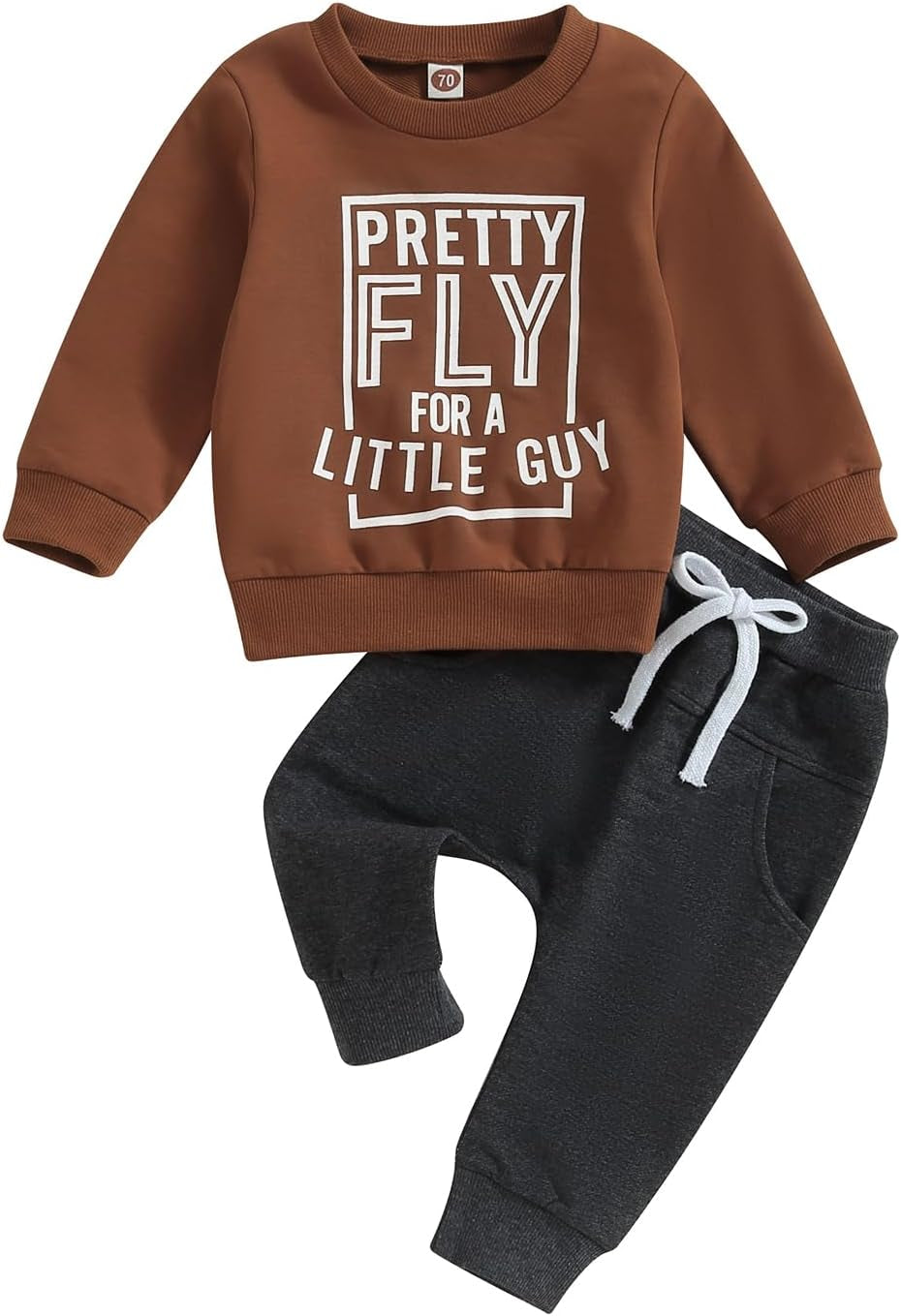 Long Sleeve Pullover Tops & Pant Sets For Toddler