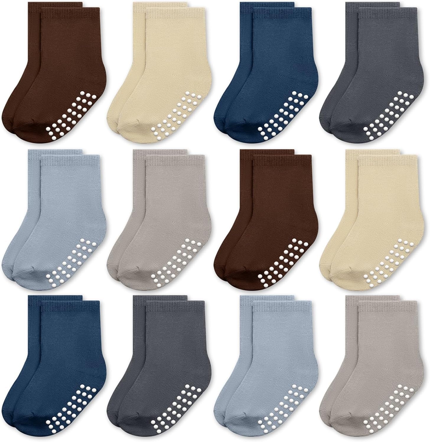 12 Pack Baby Toddler Socks