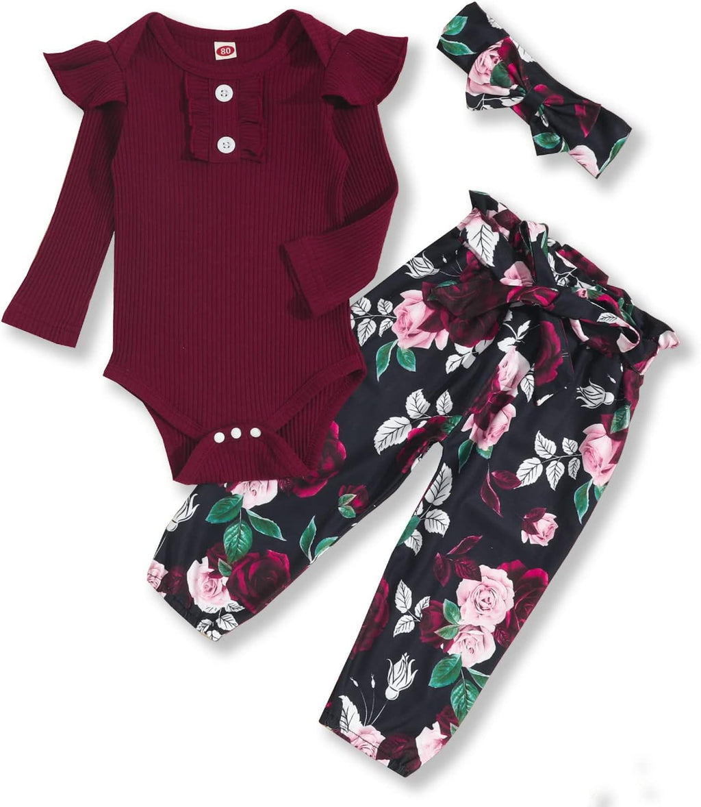 Newborn Baby Girls Clothes Set