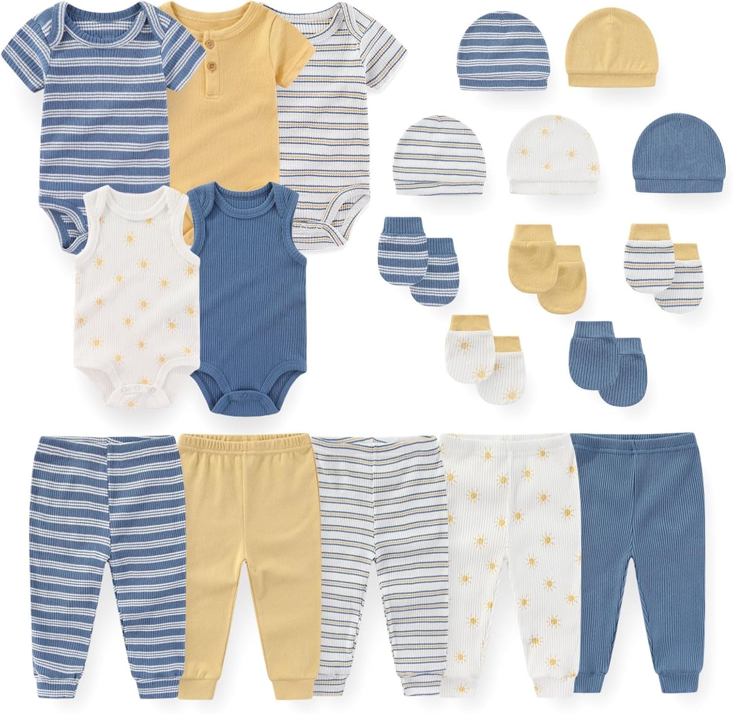 Unisex Baby Bodysuits Sets