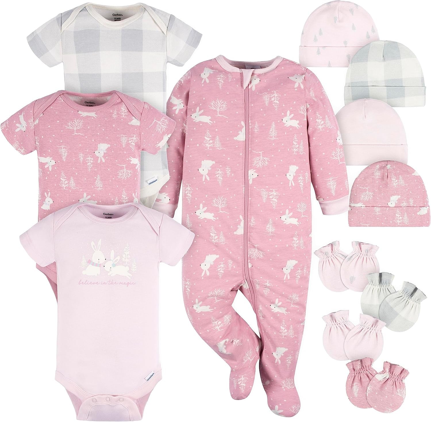 12 Piece Layette Baby Gift Set