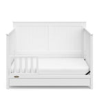 5-In-1 Convertible Crib with Drawer 