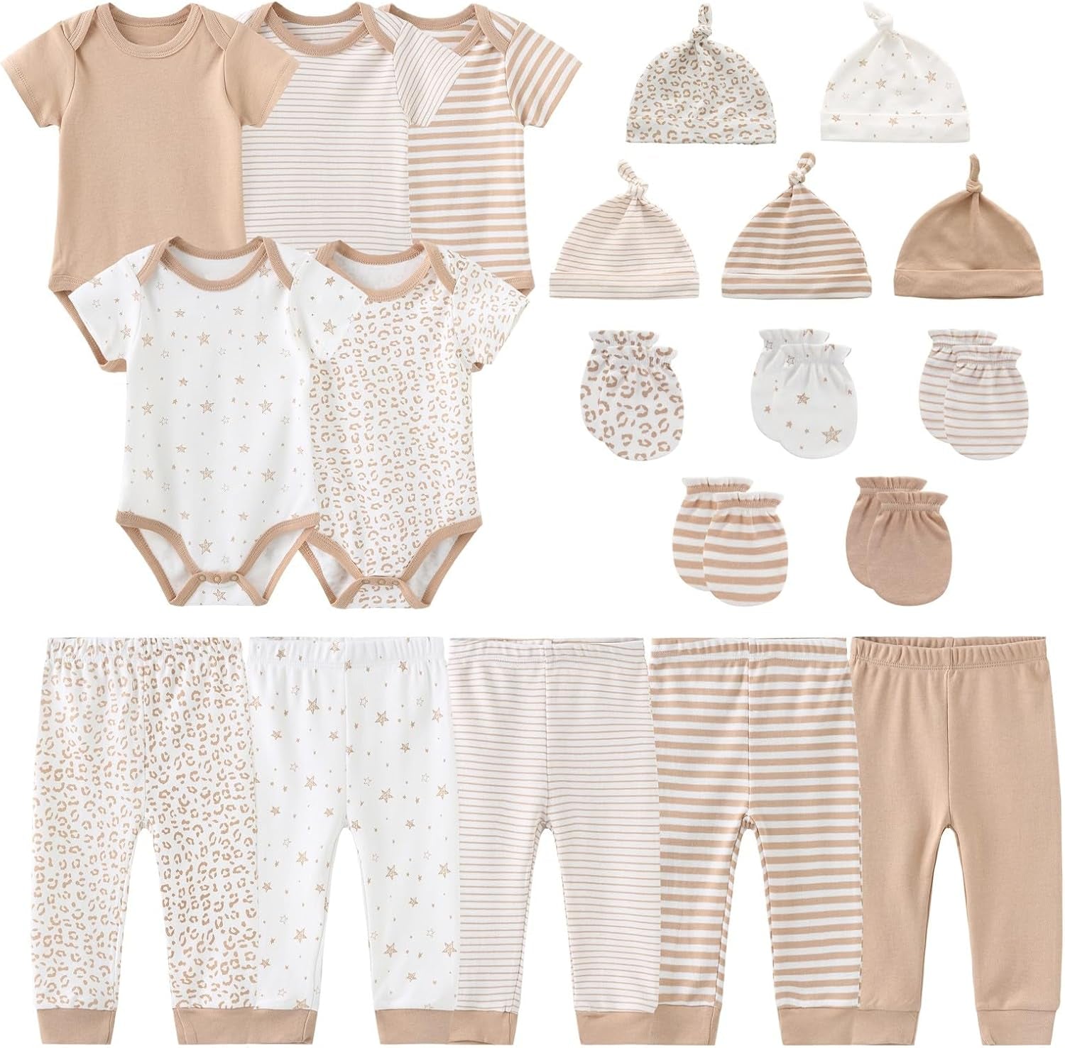 Unisex Baby Bodysuits Sets