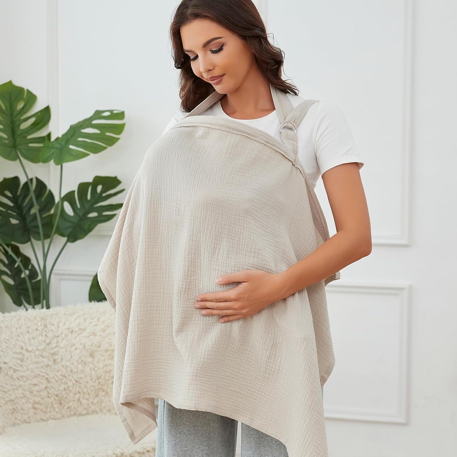 Muslin Nursing Cover for Breastfeeding