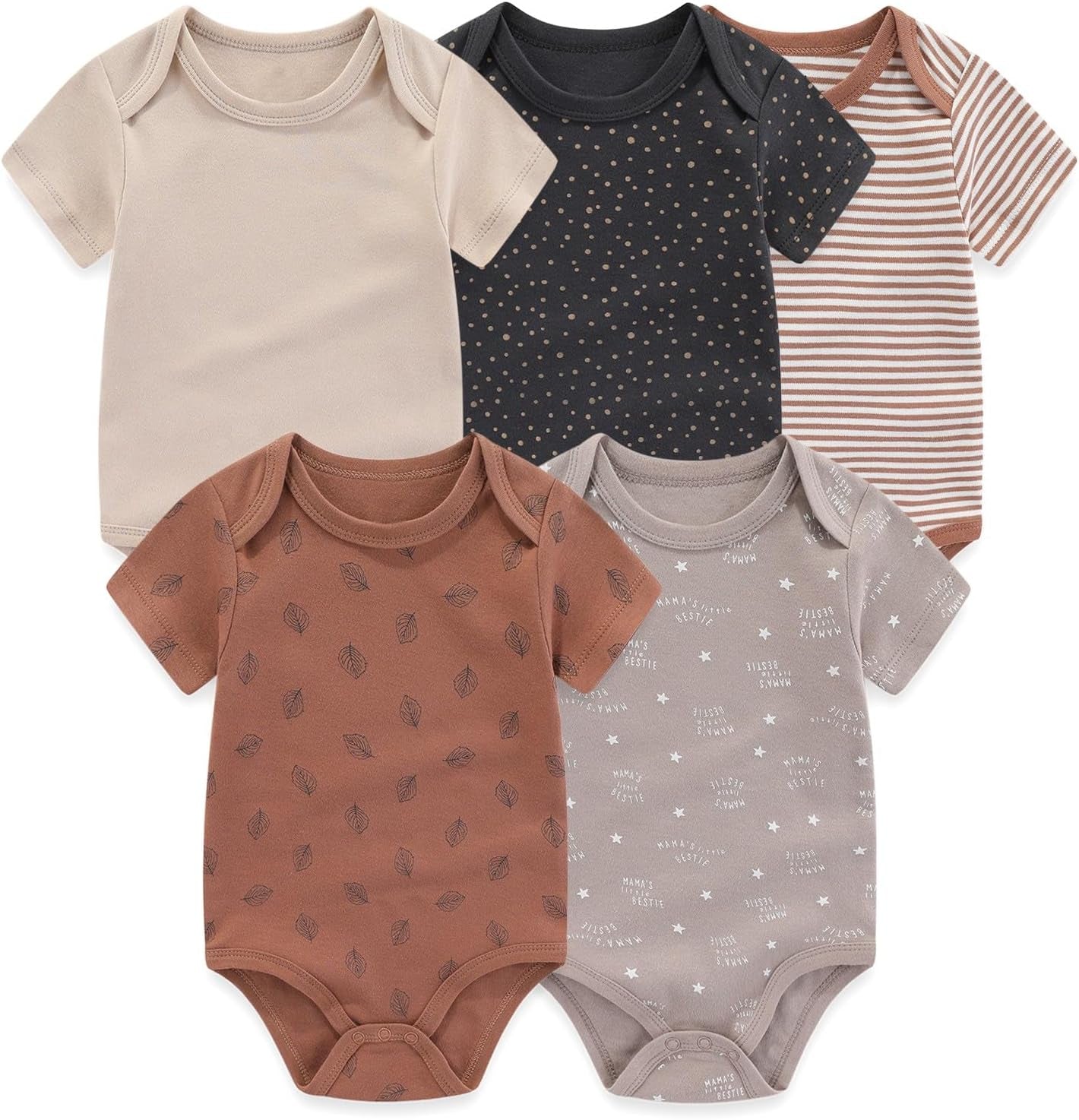 Unisex Baby Bodysuits Sets