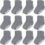 12 Pack Baby Toddler Socks