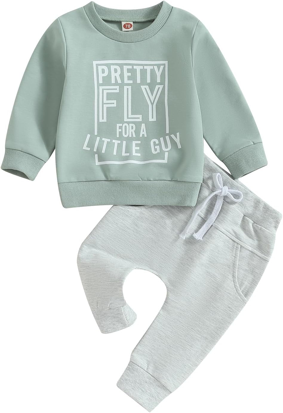 Long Sleeve Pullover Tops & Pant Sets For Toddler