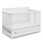5-In-1 Convertible Crib with Drawer 