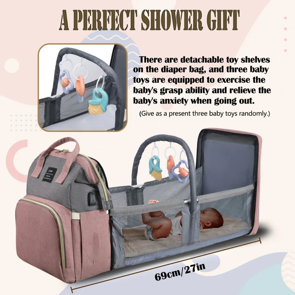 Mommyway™ Portable Crib Backpack