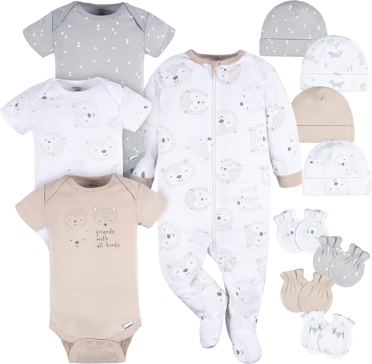 12 Piece Layette Baby Gift Set