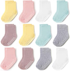 12 Pack Baby Toddler Socks