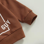 Long Sleeve Pullover Tops & Pant Sets For Toddler