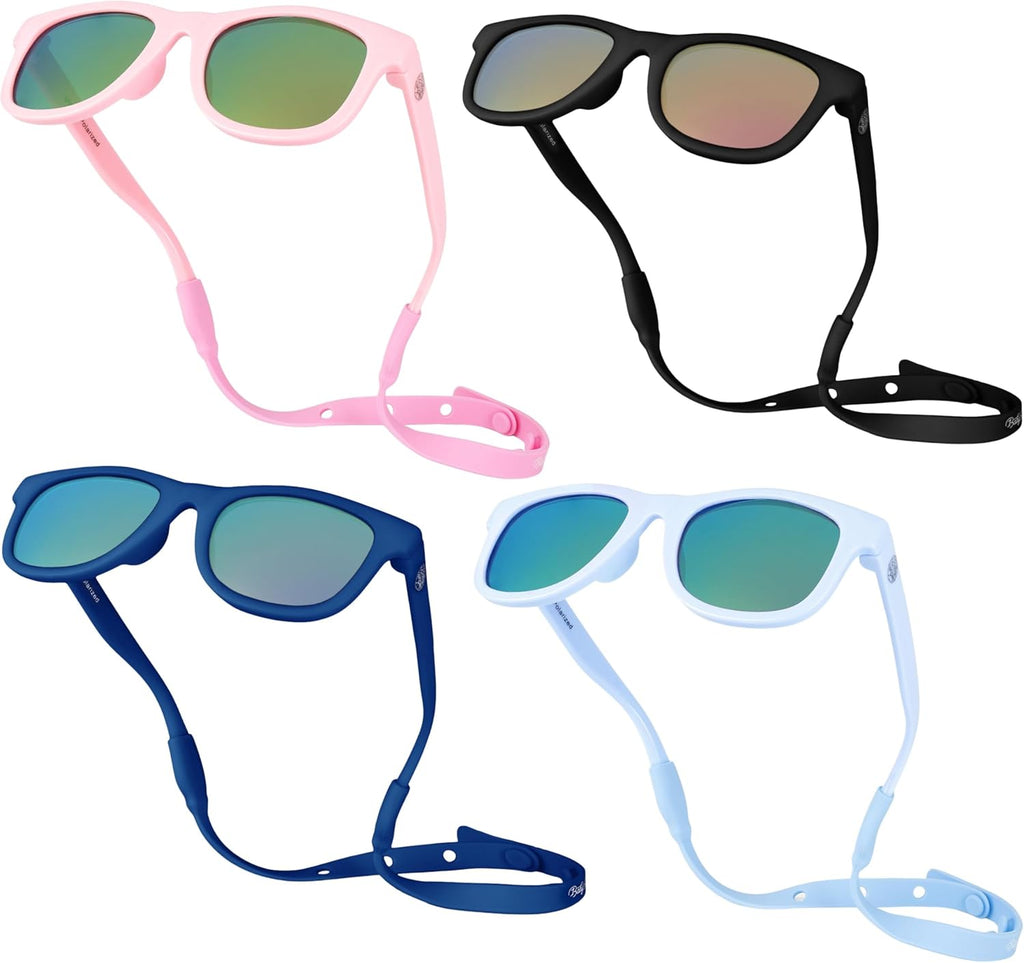 Polarized Baby Sunglasses with Strap 