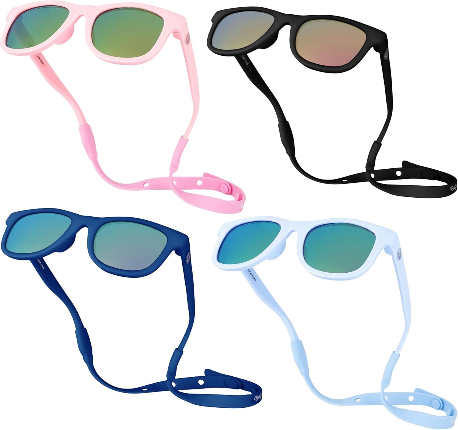 Polarized Baby Sunglasses with Strap 