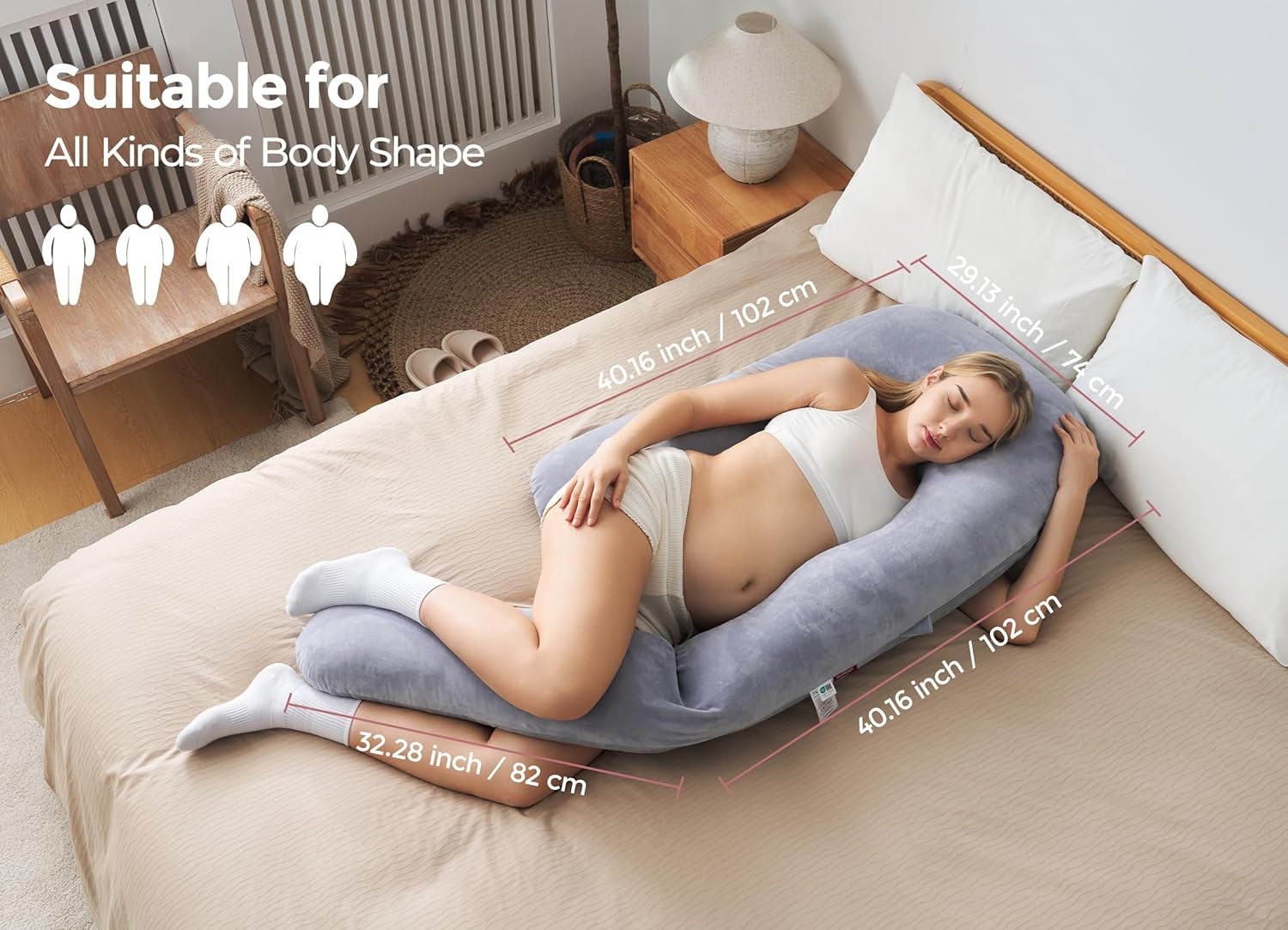 Pregnancy Pillow for Sleeping